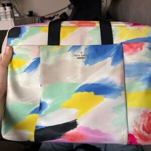Kate Spade Colorful Brushstroke Laptop Bag